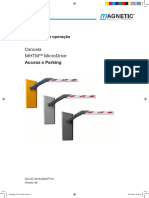 Cancela MHTM MicroDrive - Instruções de Operação