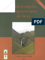Áreas protegidas del departamento de Tarija