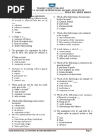 FINANCIAL ACCOUNT YEAR 10 2nd term TERM TEST