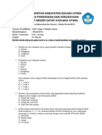 Soal Prakarya Kelas VII Semester Genap