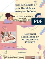 Lavado de Cabello e Higiene Bucal de Un Neonato y Un Infante