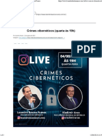 Crimes Cibernéticos (Quarta Às 19h) - Leandro Bastos Nunes