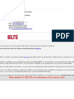 IELTS Booking Slot