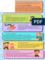 Infografia Sobre Los Valores Ilustrada Divertida Colorida