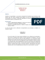 Contabilidad Administratica y de Costos - Evaluación Caso 2