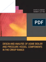 Design and Analysis of Asme Boiler and Pressure Vessel