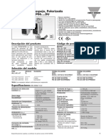 HOJA TECNICA PD30CNP06PPM5DU - 070208 - Spa