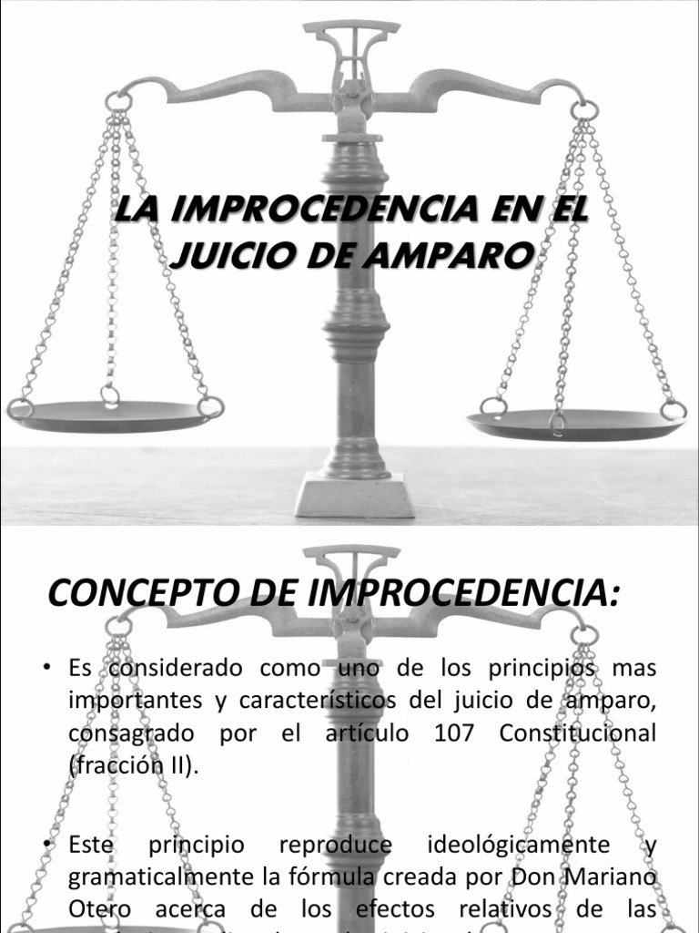 La Improcedencia en El Juicio de Amparo[1] Jurisdicción
