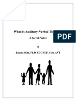 What Is Auditory Verbal Therapy Cochlear Implant