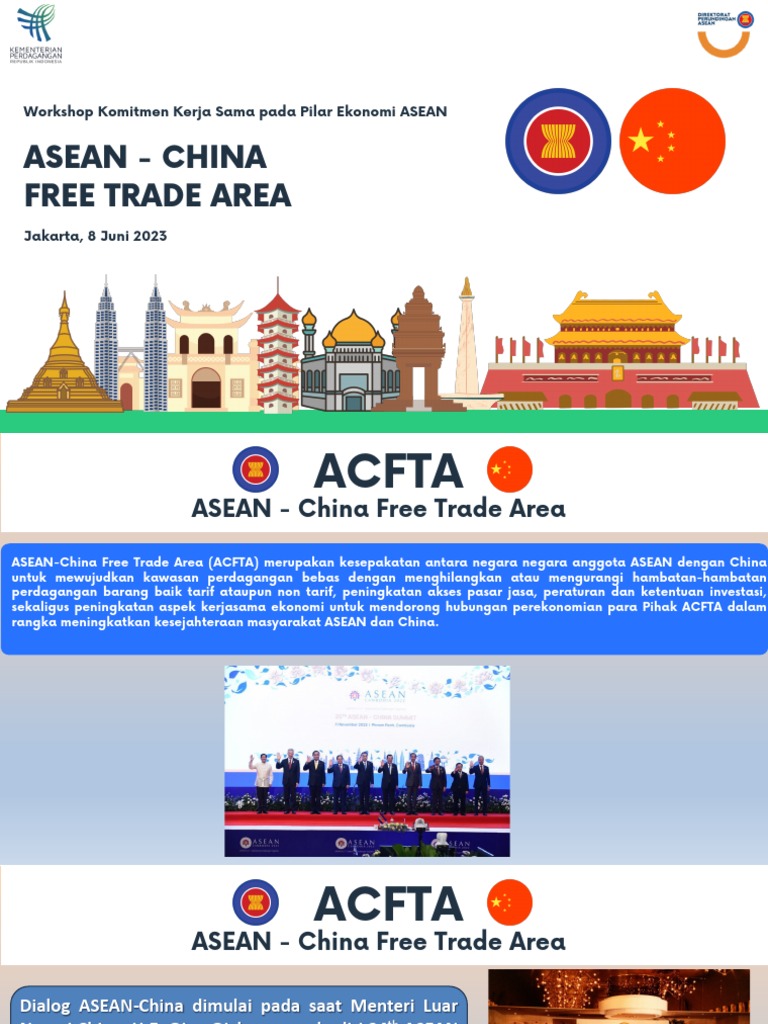 Manfaat dan Struktur ACFTA ASEAN-China | PDF | Pengelolaan Keuangan & Uang