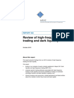 2015 - ASIC - Review of High-Frequency Trading and Dark Liquidity