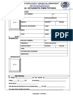 Ficha Estudiantil para Tutores 2022-2023