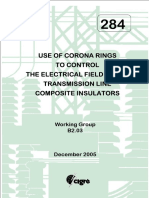 Use of Corona Rings To Control The Electrical Field Along Transmission Line Composite Insulators