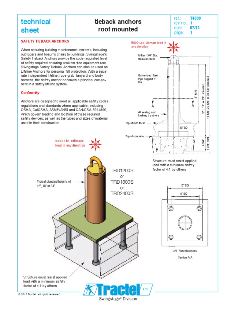 T4800 Nelson Stud Tieback Anchors PDF