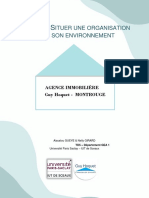 Ituer Une Organisation Dans Son Environnement: Agence Immobilière Guy Hoquet - MONTROUGE