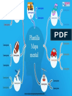 Plantilla Mapa Mental PowerPoint 16