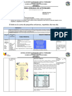 Agenda 2 Proyecto Cinco