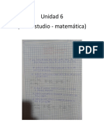 Autoestudio (Matematica) Unidad 6