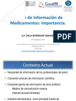 1 Centro de Informacion de Medicamentos Set. 2013