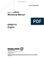 Detroit Diesel DD15 Engine Workshop Manual