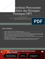 Materi DPSHP Akhir Dan Persiapan DPT - Ponorogo