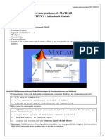 Matlab - TP1 - Initiation +á Matlab