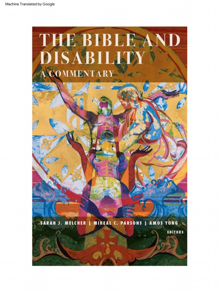 The Bible And Disability A Commentary Pdf Pdf Biblia Invalidez