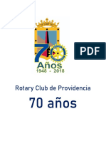 Rotary Club Providencia - 70 Años
