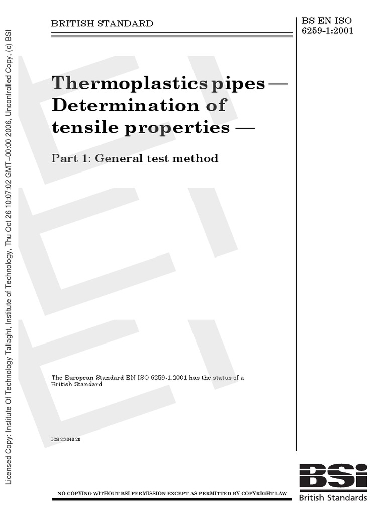 Iso 6259-1 | PDF | International Organization For Standardization ...