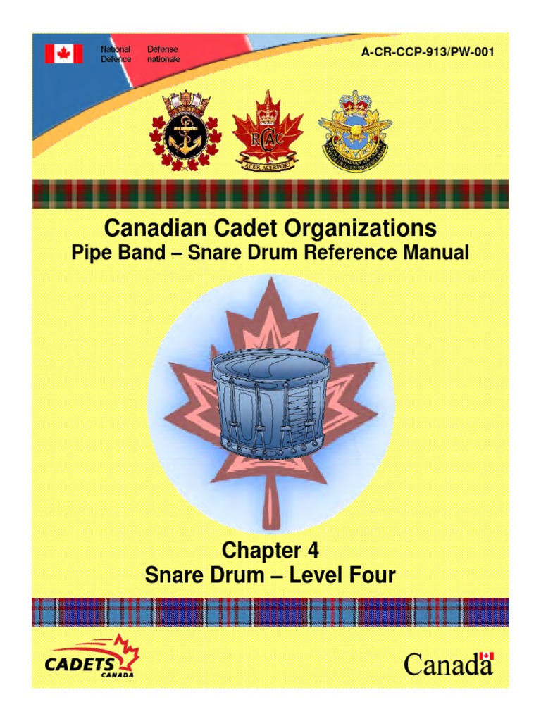 Massed Band Snare Scores For Pipe Band Drummers