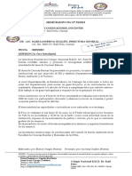 Memo #55 Proyecto de Foro