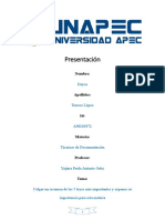 Resumen Leyes Importantes en Republica Dominicana