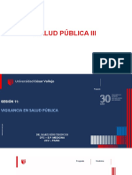 III.1.- Vigilancia en Salud Pública(1)