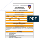 Derecho Administrativo I