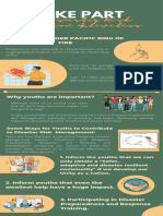 Disaster Risk Reduction Management Youth Advocate Infographic