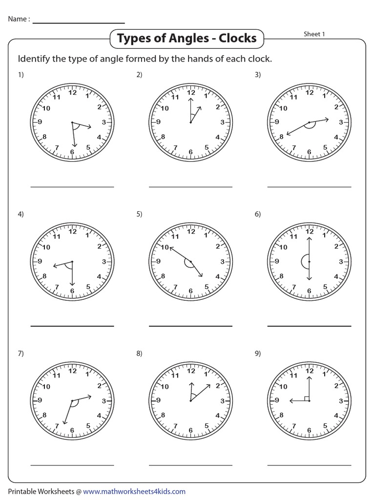 Clocks 1 | PDF | Elementary Geometry | Triangle Geometry