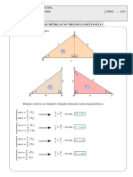 Relações Trigonométricas no Triângulo Retângulo: Uma Explanação Detalhada, PDF, Trigonometria