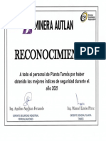 Reconocimiento 2021