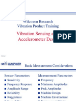 Wilcoxon Research Vibration Product Training: Vibration Sensing and Accelerometer Design