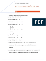 Apunte - Combustión. Ejercicios.