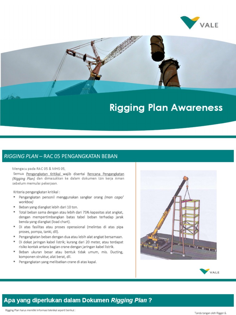 Rencana Rigging untuk Pengangkatan Beban | PDF