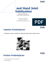 Wrist Hand Joint Mobilization Upd