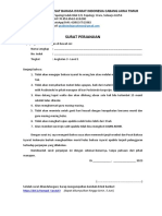 Template Surat Perjanjian A3