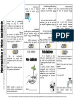 Matemática e Meio Ambiente