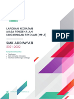 Laporan MPLS 2021 SMK Addimyati