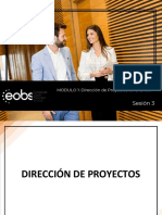 3º Sesion Direccion de Proyectos
