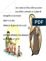 invitacion acolito