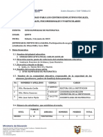 Guia de Movilidad Salida Pedagogica CONCURSO MATEMATICA