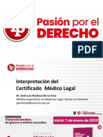 Interpretación Del Certificado Médico Legal PDF Gratis