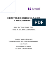 Hidratos de Carbono Salud y Medioambiente